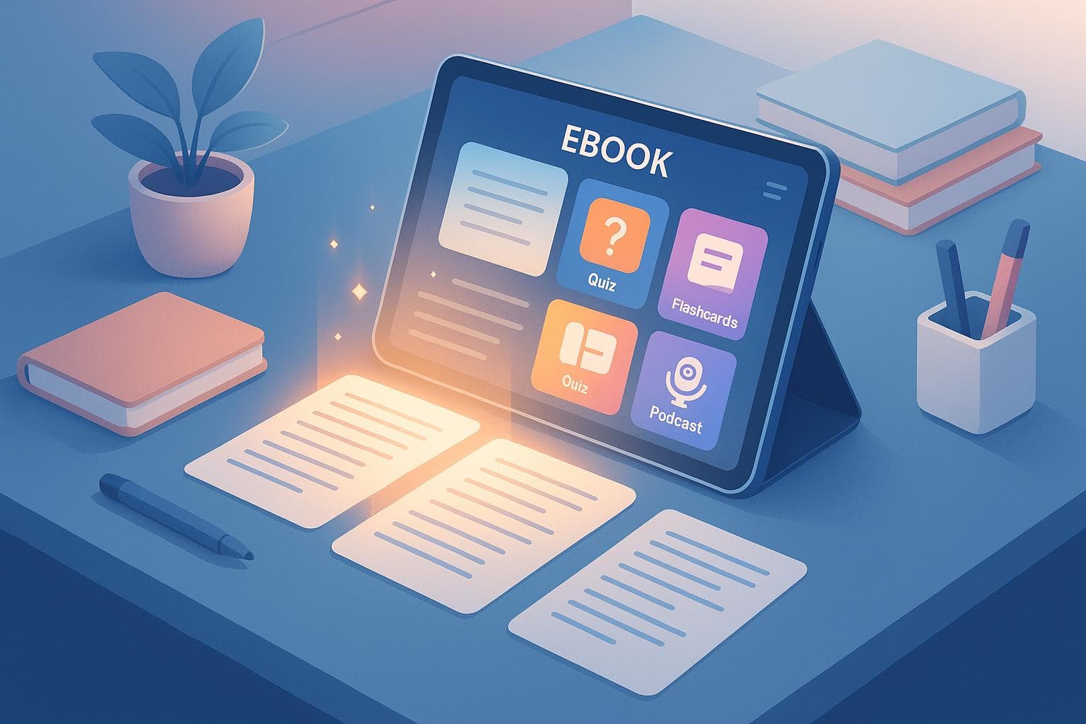 How AI Transforms Study Notes into eBooks