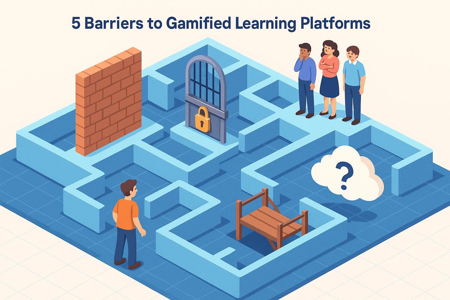 5 Barriers to Gamified Learning Platforms