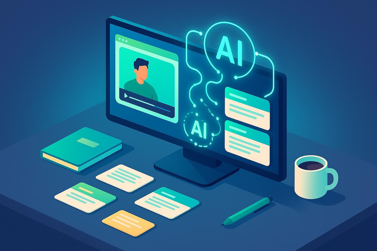 Best AI Tools for Flashcards from Video Content