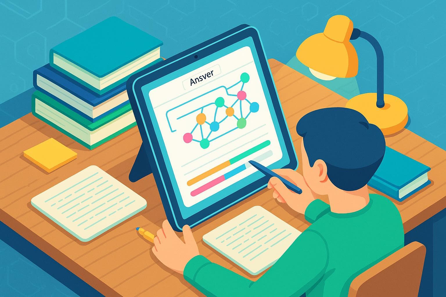 How AI Optimizes Flashcards for Spaced Repetition