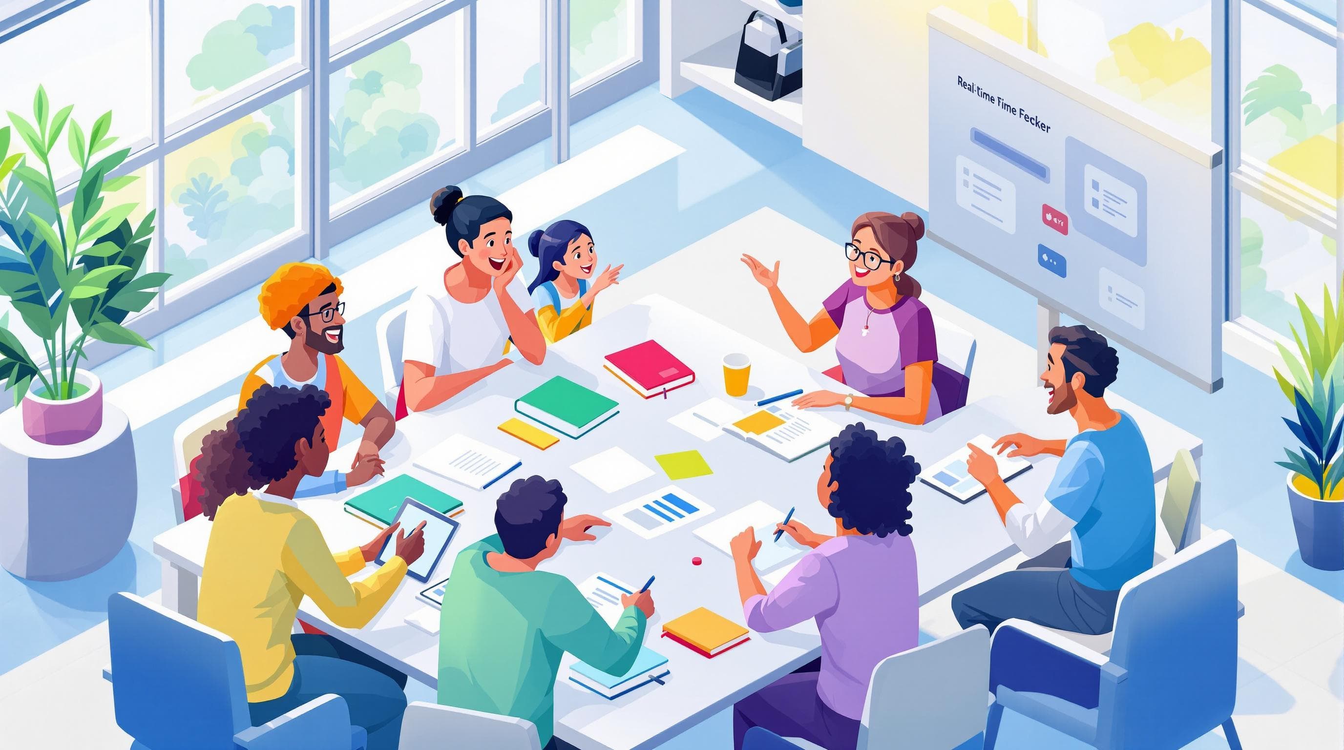 How Real-Time Feedback Boosts Group Learning