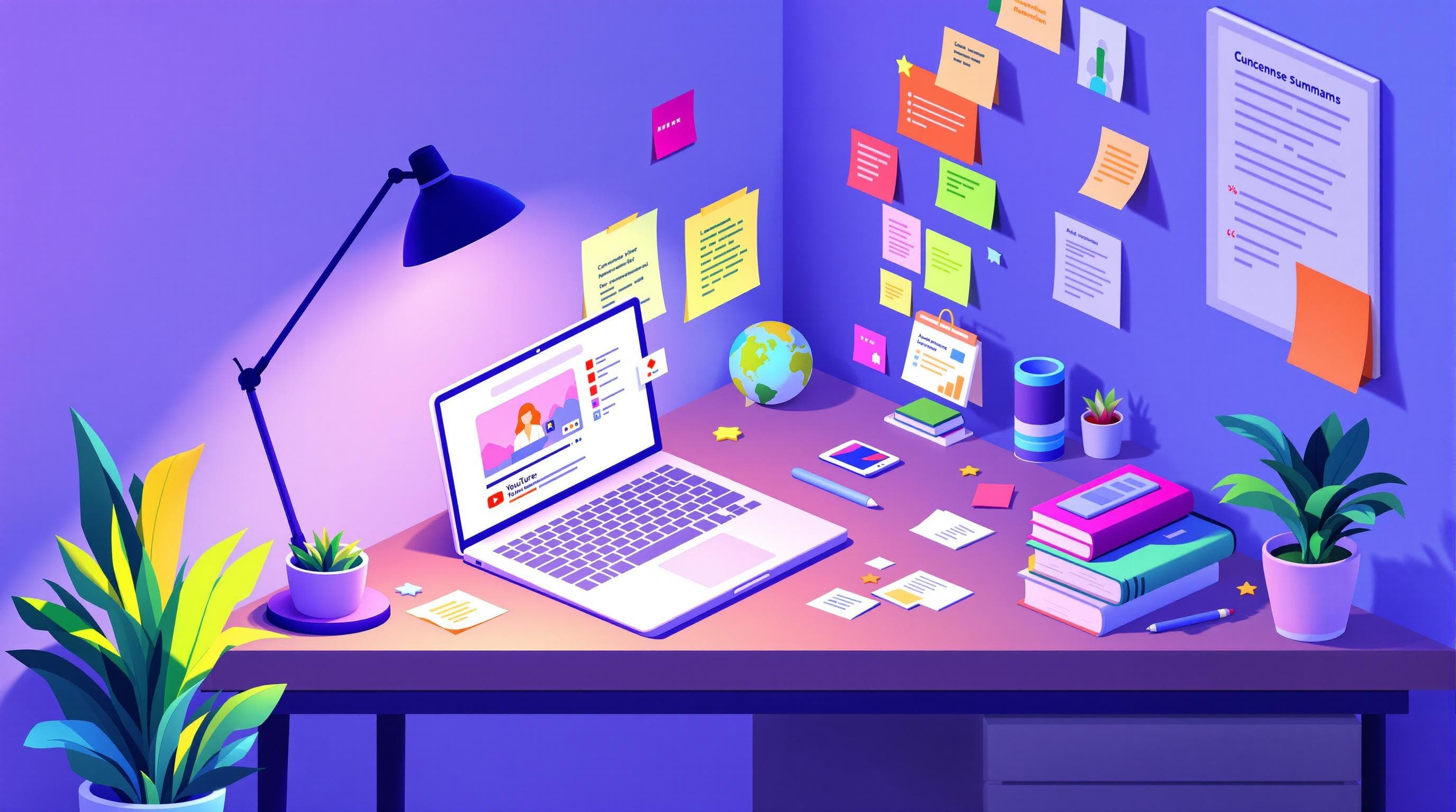 10 AI Tools for Summarizing YouTube Lectures